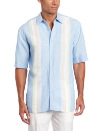 Cubavera Men's Big-Tall Engineered Panel Shirt Cubavera Men's Big-Tall Engineered Panel Shirt
