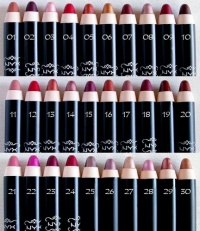 NYX Jumbo Lip Pencil - 30 Shades with a Free NYX 2 in 1 Sharpener