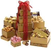 Broadway Basketeers Gourmet Gift, Tower Deluxe Broadway Basketeers Gourmet Gift, Tower Deluxe