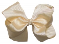 A Girl Company Ivory Hair Bow for Baby and Girl A Girl Company Ivory Hair Bow for Baby and Girl