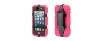 Griffin 605436-SFPB Survivor Case for iPhone 5 - 1 Pack - Retail Packaging - Pink/Black Griffin 605436-SFPB Survivor Case for iPhone 5 - 1 Pack - Retail Packaging - Pink/Black