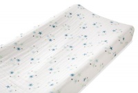 aden + anais Organic Cotton Muslin Changing Pad Cover, Starstruck aden + anais Organic Cotton Muslin Changing Pad Cover, Starstruck