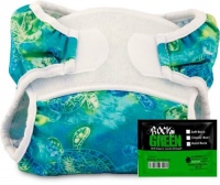Bummis Swimmi Swim Diaper and Rockin Green Bundle (Turtles, Extra Large) Bummis Swimmi Swim Diaper and Rockin Green Bundle (Turtles, Extra Large)
