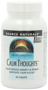 Source Naturals Calm Thoughts, 90 Tablets Source Naturals Calm Thoughts, 90 Tablets