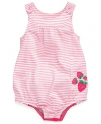 First Impressions Infant Girls Sunsuit, Strawberry Fruit Print, 3-6 Months First Impressions Infant Girls Sunsuit, Strawberry Fruit Print, 3-6 Months
