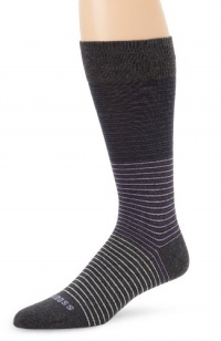 HUGO BOSS Men's Microstripe Dress Mid Calf Sock HUGO BOSS Men's Microstripe Dress Mid Calf Sock