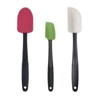 OXO Good Grips 3-Piece Silicone Spatula Set OXO Good Grips 3-Piece Silicone Spatula Set