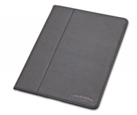 Slim iPad case: The Ridge by Devicewear - Black Vegan Leather Magnetic iPad 2/3/4 Case with Six Position Flip Stand Slim iPad case: The Ridge by Devicewear - Black Vegan Leather Magnetic iPad 2/3/4 Case with Six Position Flip Stand