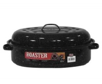 Granite Ware 0508-6 15-Inch Covered Oval Roaster Granite Ware 0508-6 15-Inch Covered Oval Roaster