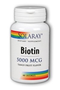 Biotin 5000mcg - 60 - Lozenge