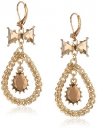 Betsey Johnson Iconic Summer Metallics Gem Orbital Drop Earrings Betsey Johnson Iconic Summer Metallics Gem Orbital Drop Earrings