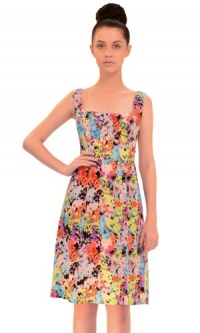 Nanette Lepore Women's Firecracker Printed Dress Floral Multi 6 Nanette Lepore Women's Firecracker Printed Dress Floral Multi 6