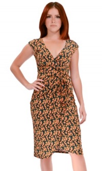 Nanette Lepore Women's Sea Biscuit Dress Black Multi 8 Nanette Lepore Women's Sea Biscuit Dress Black Multi 8