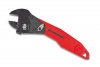 Crescent ATR28 8-Inch Ratcheting Adjustable Wrench, Red/Black