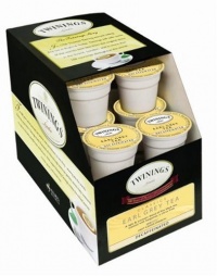 Twinings Earl Grey Decaffeinated Tea, K-Cup Portion Pack for Keurig K-Cup Brewers, 24-Count Twinings Earl Grey Decaffeinated Tea, K-Cup Portion Pack for Keurig K-Cup Brewers, 24-Count