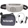 Audio2000'S AWP6202  Waist-Band Portable PA System with a Headset Microphone