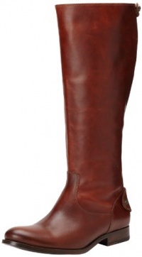 FRYE Women's Melissa Button Zip Vintage Boot,Cognac,7 M US FRYE Women's Melissa Button Zip Vintage Boot,Cognac,7 M US