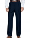 Ralph Lauren Navy Blue Dress Pants 36 x 32 Pleated Trousers