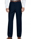 Ralph Lauren Navy Blue Dress Pants 34 x 30 Pleated Trousers