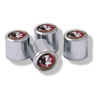 NCAA Florida State Seminoles Metal Tire Valve Stem Caps, 4-Pack NCAA Florida State Seminoles Metal Tire Valve Stem Caps, 4-Pack