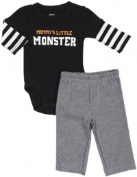 Carter's Baby Boys Halloween 2-piece Bodysuit Set (NB-24M) (24 Months) Carter's Baby Boys Halloween 2-piece Bodysuit Set (NB-24M) (24 Months)