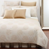Barbara Barry Floating Lotus Gilded King Duvet Neutrals Barbara Barry Floating Lotus Gilded King Duvet Neutrals