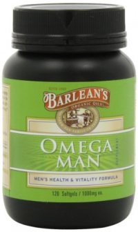Barlean's Organic Oils Omega Man, 120 Count /1000 mg each Barlean's Organic Oils Omega Man, 120 Count /1000 mg each