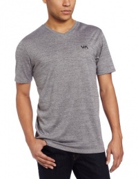RVCA Men's Arid Short Sleeve V-Neck RVCA Men's Arid Short Sleeve V-Neck