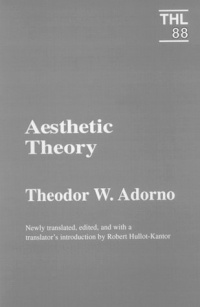 Aesthetic Theory (Theory and  History of Literature)