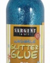 Sargent Art 22-1950 8-Ounce Glitter Glue, Blue