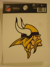 Minnesota Vikings Small Window Cling- Minnesota Vikings Small Window Cling-