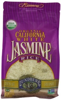 Lundberg Organic California White Jasmine Rice, 32 Ounce Lundberg Organic California White Jasmine Rice, 32 Ounce