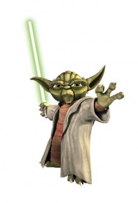 RoomMates RMK1402GM Star Wars: the Clone Wars Yoda Glow in the Dark Giant Wall Decal RoomMates RMK1402GM Star Wars: the Clone Wars Yoda Glow in the Dark Giant Wall Decal