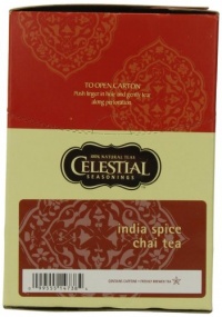 Celestial Seasonings India Spice Chai, K-Cup Portion Pack for Keurig K-Cup Brewers, 24-Count Celestial Seasonings India Spice Chai, K-Cup Portion Pack for Keurig K-Cup Brewers, 24-Count