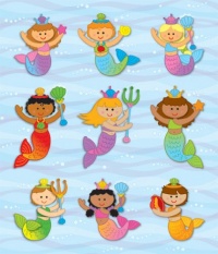 Mermaids Prize Pack Stickers Mermaids Prize Pack Stickers