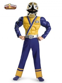 Power Rangers Gold Samurai Ranger Classic Child Costume Power Rangers Gold Samurai Ranger Classic Child Costume