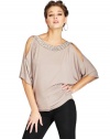 GUESS by Marciano Women's Monica Top, PALM BARK (XS)