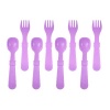 Re-Play 8 Count Utensils, Purple