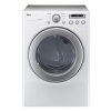 LG DLE2250W 7.1 Cu. Ft. White Stackable Electric Front Load Dryer