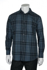 CR by Club Room Purple and Gray Plaid LS Button Down Shirt CR by Club Room Purple and Gray Plaid LS Button Down Shirt