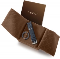Gucci YFA50009 U-Play Kit Medium Mauve Rubber Watch Case Gucci YFA50009 U-Play Kit Medium Mauve Rubber Watch Case