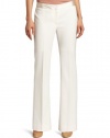 Jones New York Women's Petite Bootleg Pant With Charmeuse Detail