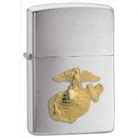 Zippo Marines Emblem Pocket Lighter Zippo Marines Emblem Pocket Lighter