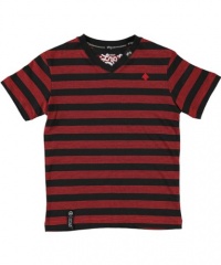 LRG Gitz V-Neck T-Shirt (Sizes 2T - 4T) - red, 3t LRG Gitz V-Neck T-Shirt (Sizes 2T - 4T) - red, 3t