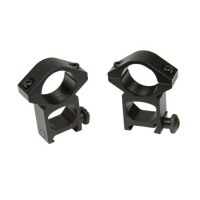 Aim Sports 1-Inch Weaver Rings-High, Small, Black Aim Sports 1-Inch Weaver Rings-High, Small, Black