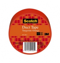 Scotch Duct Tape, Tangerine Orange, 1.88-Inch by 20-Yard Scotch Duct Tape, Tangerine Orange, 1.88-Inch by 20-Yard