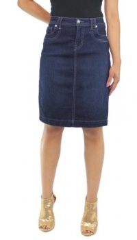 Style&co. Skirt, Women's Tummy-Control Denim Pencil, Rinse Wash Style&co. Skirt, Women's Tummy-Control Denim Pencil, Rinse Wash
