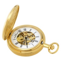 Charles-Hubert, Paris Gold-Plated Mechanical Pocket Watch Charles-Hubert, Paris Gold-Plated Mechanical Pocket Watch