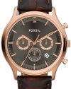 FOSSIL Ansel Leather Watch - Brown