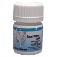 Tape Worm Tabs for Cats ~~ Generic equivalent of Droncit for Tapeworms Tape Worm Tabs for Cats ~~ Generic equivalent of Droncit for Tapeworms